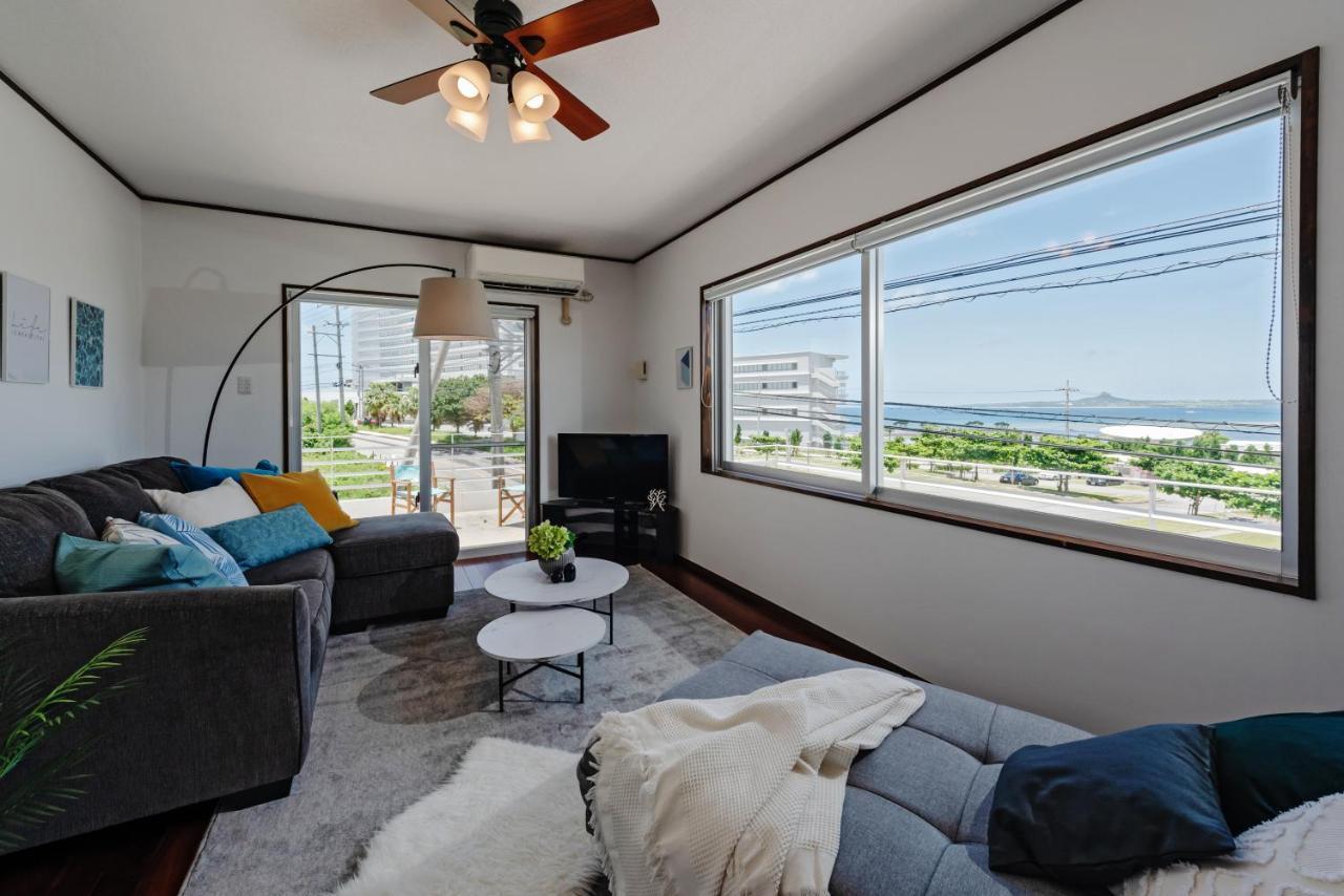 Ocean View Terrace Bise Villa Motobu Exterior foto
