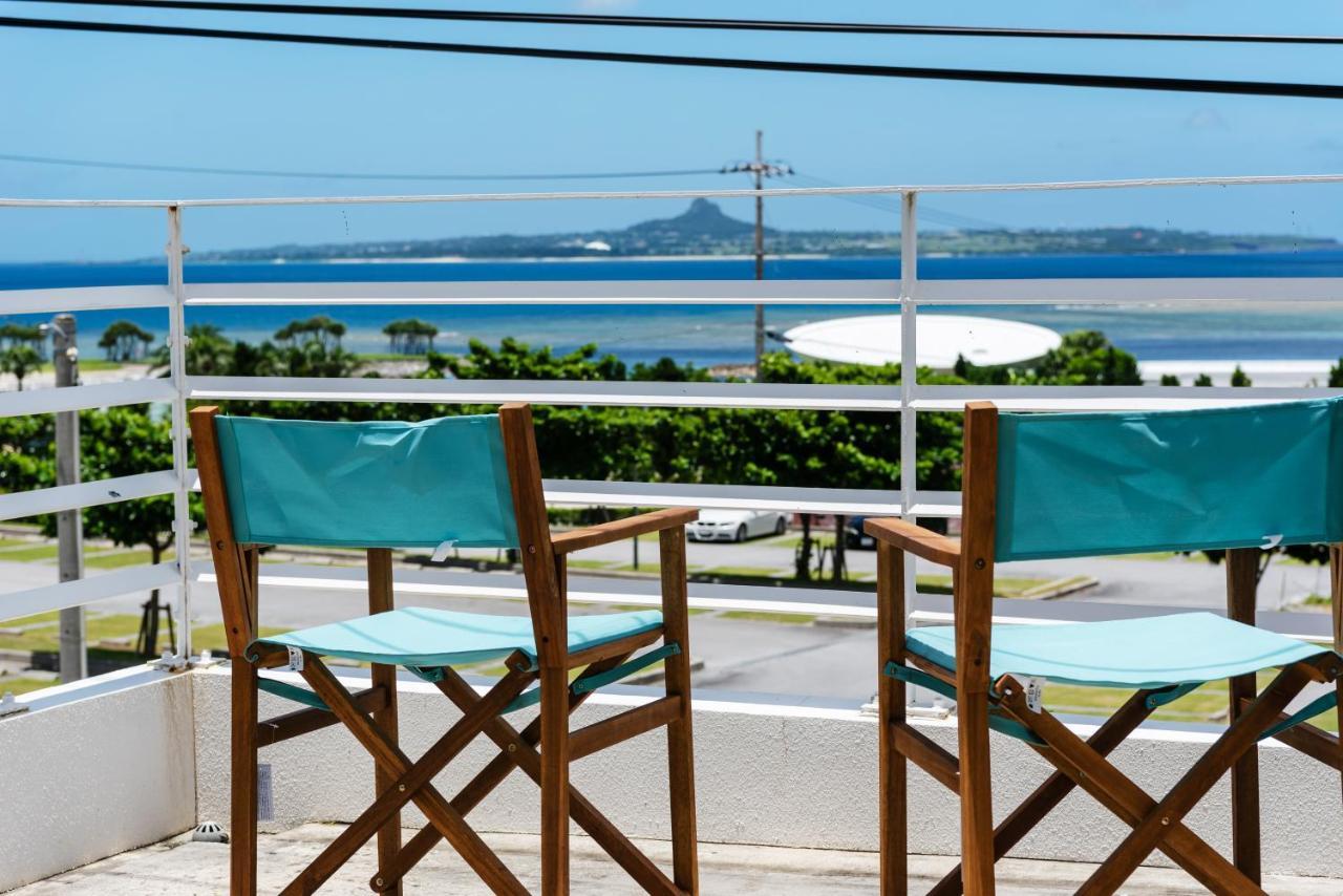 Ocean View Terrace Bise Villa Motobu Exterior foto